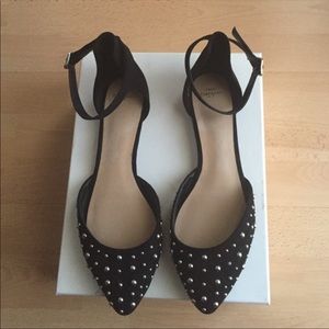 Zara studded flats
